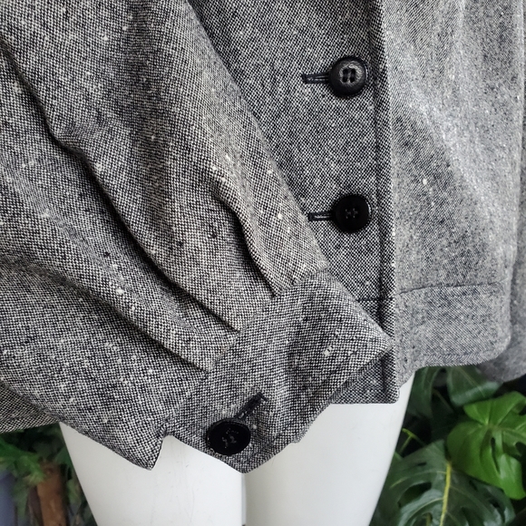 Pendleton Vintage Virgin Wool Tweed Bomber Jacket Size 20W - Picture 3 of 13